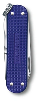 Нож перочинный Victorinox Classic SD Alox Night Dive (0.6221.222G) 58мм 5функц. синий подар.коробка - купить недорого с доставкой в интернет-магазине