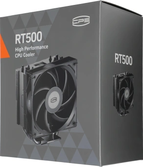 Устройство охлаждения(кулер) PcCooler RT500 BK Soc-AM5/AM4/1200/1700/1851 черный 4-pin 32dB Al+Cu 240W Ret (RT500-BKNWXX-GL) - купить недорого с доставкой в интернет-магазине