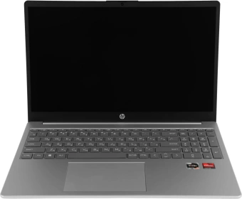 Ноутбук HP 15-fc0003nia Ryzen 5 7520U 8Gb SSD512Gb AMD Radeon 610M 15.6" IPS FHD (1920x1080) FreeDOS silver WiFi BT Cam (7K2M6EA) - купить недорого с доставкой в интернет-магазине