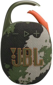 Колонка порт. JBL Clip 5 камуфляж 7W Mono BT 10м 1400mAh - купить недорого с доставкой в интернет-магазине