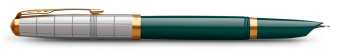 Ручка перьев. Parker 51 Premium (CW2169074) Forest Green GT F сталь нержавеющая подар.кор. - купить недорого с доставкой в интернет-магазине