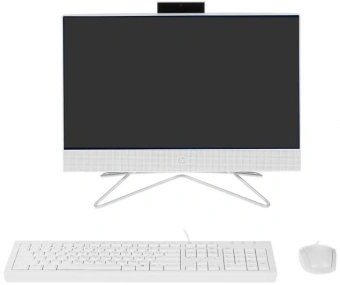 Моноблок HP 200 G4 21.5" Full HD i5 1235U (1.3) 16Gb SSD512Gb Iris Xe DVDRW CR FreeDOS GbitEth WiFi BT 65W клавиатура мышь Cam белый 1920x1080 - купить недорого с доставкой в интернет-магазине