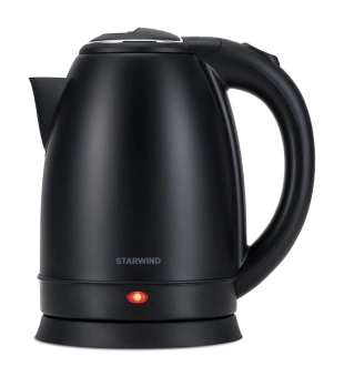 Чайник электрический Starwind SKS2051 1.8л. 1800Вт черный корпус: металл/пластик - купить недорого с доставкой в интернет-магазине