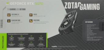 Видеокарта Zotac PCI-E 5.0 RTX 5070 TWIN EDGE NVIDIA GeForce RTX 5070 12Gb 192bit GDDR7 2512/28000 HDMIx1 DPx3 HDCP Ret - купить недорого с доставкой в интернет-магазине