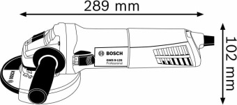Углошлифовальная машина Bosch GWS 9-125 900Вт 11000об/мин рез.шпин.:M14 d=125мм (0601396022) - купить недорого с доставкой в интернет-магазине