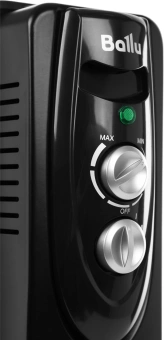 Радиатор масляный Ballu Classic BOH/CL-05BRN 1000Вт черный - купить недорого с доставкой в интернет-магазине