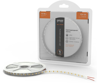 Лента светодиод. Gauss Basic 3м (BT050) - купить недорого с доставкой в интернет-магазине