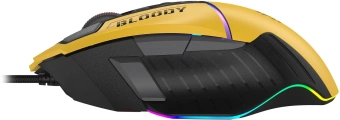Мышь A4Tech Bloody W95 Max Sports желтый/серый оптическая 12000dpi USB 10but (W95 MAX SPORTS LIME) - купить недорого с доставкой в интернет-магазине