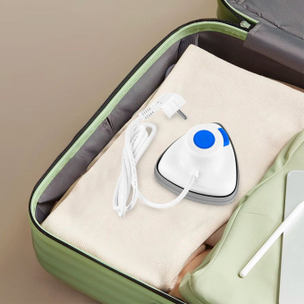 Отпариватель ручной Kitfort КТ-9131-3 800Вт белый/синий - купить недорого с доставкой в интернет-магазине