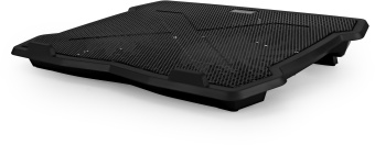Подставка для ноутбука Buro BU-LCP150-B212 15" 335x265x22мм 74.35дБ 1xUSB 2x 140ммFAN 480г металлическая сетка/пластик черный - купить недорого с доставкой в интернет-магазине