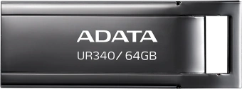 Флеш Диск A-Data 64GB UR340 AROY-UR340-64GBK USB3.2 черный - купить недорого с доставкой в интернет-магазине