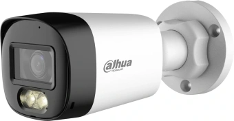 Камера видеонаблюдения аналоговая Dahua DH-HAC-HFW1500RLP-IL-A-0280B-S3 2.8-2.8мм HD-CVI HD-TVI цв. корп.:белый (DH-HAC-HFW1500RLP-IL-A-0280B) - купить недорого с доставкой в интернет-магазине