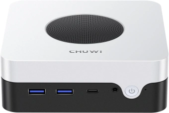 Неттоп Chuwi LarkBox X N150 (0.8) 16Gb SSD512Gb Graphics Windows 11 Pro 2.5xGbitEth+1xGbitEth WiFi BT черный/белый - купить недорого с доставкой в интернет-магазине