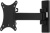 Кронштейн для телевизора Ultramounts UM874 черный 13"-27" макс.20кг настенный поворот и наклон - купить недорого с доставкой в интернет-магазине