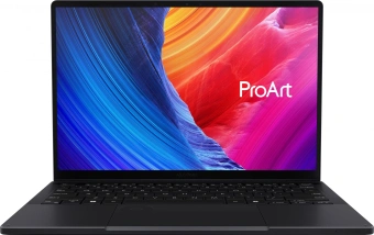 Ноутбук Asus ProArt PX13 HN7306WV-LX014X Ryzen AI 9 HX 370 32Gb SSD1Tb NVIDIA GeForce RTX4060 8Gb 13.3" OLED Touch 3K (2880x1800) Windows 11 Professional black WiFi BT Cam (90NB14L1-M00180) - купить недорого с доставкой в интернет-магазине