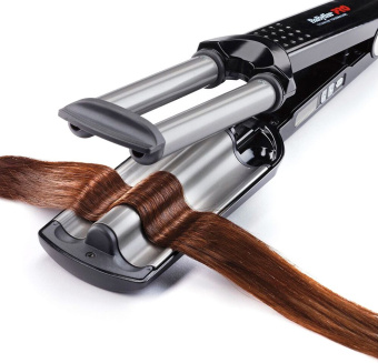 Щипцы Babyliss Pro BAB2369TTE 79Вт черный макс.темп.:210С покрытие:титаново-турмалиновое - купить недорого с доставкой в интернет-магазине