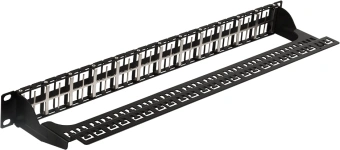 Патч-панель наборная Lanmaster LAN-PPC48OK-UTP 19" 1U 48xRJ45 UTP - купить недорого с доставкой в интернет-магазине