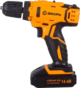 Дрель-шуруповерт Вихрь ДА-14,4Л-2К аккум. патрон:быстрозажимной (кейс в комплекте) (72/14/8) - купить недорого с доставкой в интернет-магазине