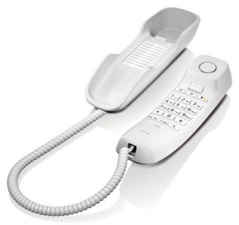 Телефон проводной Gigaset DA210 RUS белый - купить недорого с доставкой в интернет-магазине
