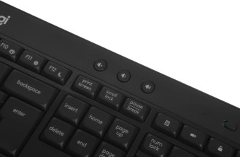 Клавиатура + мышь Logitech MK540 клав:черный мышь:черный USB беспроводная slim Multimedia (920-008686) - купить недорого с доставкой в интернет-магазине