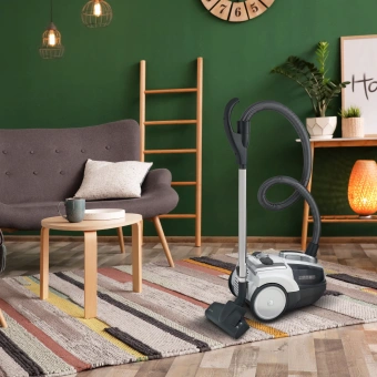 Пылесос Vitek VT-1833 1800Вт жемчужный/серый - купить недорого с доставкой в интернет-магазине