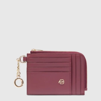 Чехол для кредитных карт Piquadro Lyra PP5910W92R/BO бургунди натур.кожа - купить недорого с доставкой в интернет-магазине