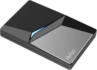 Накопитель SSD Netac USB-C 120GB NT01Z7S-120G-32BK Z7S 2.5" черный - купить недорого с доставкой в интернет-магазине
