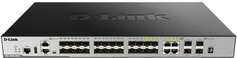 Коммутатор D-Link DGS-3630-28SC/A2ASI 4xКомбо(1000BASE-T/SFP) 20SFP 4SFP+ управляемый - купить недорого с доставкой в интернет-магазине