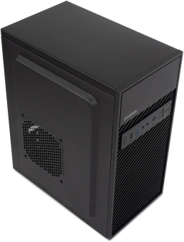 Корпус Digma DCC-MN303 черный без БП mATX 1x80mm 2x120mm 1xUSB2.0 1xUSB3.0 audio - купить недорого с доставкой в интернет-магазине