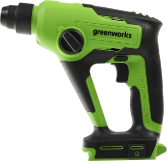 Перфоратор Greenworks GD24SDS1 патрон:SDS-plus уд.:1.2Дж аккум. (кейс в комплекте) - купить недорого с доставкой в интернет-магазине