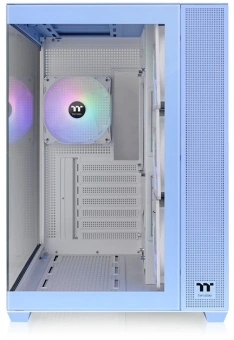 Корпус Thermaltake View 380 TG ARGB Hydrangea синий без БП ATX 6x120mm 2x140mm 1x200mm 2xUSB3.0 audio bott PSU - купить недорого с доставкой в интернет-магазине