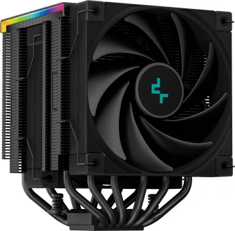 Устройство охлаждения(кулер) Deepcool AK620 Digital Soc-AM5/AM4/1151/1200/2066/1700 4-pin Al+Cu 260W 1486gr Ret - купить недорого с доставкой в интернет-магазине