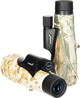 Монокуляр Levenhuk 10-10x 56мм Camo Pine 10x56 камуфляж (81947) - купить недорого с доставкой в интернет-магазине