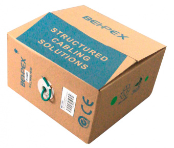 Кабель сетевой UTP 4 пары cat5E solid 0.45мм CCA 305м зеленый - купить недорого с доставкой в интернет-магазине