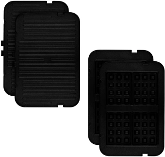 Электрогриль Kitfort КТ-1682 2000Вт черный/серебристый - купить недорого с доставкой в интернет-магазине