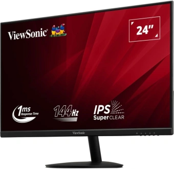 Монитор ViewSonic 23.8" VA24E2-H черный IPS LED 1ms 16:9 HDMI матовая 250cd 178гр/178гр 1920x1080 144Hz VGA FHD 2.7кг - купить недорого с доставкой в интернет-магазине