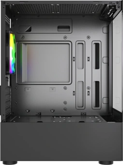 Корпус Accord ACC-285-02B черный без БП mATX 5x120mm 1xUSB2.0 1xUSB3.0 audio - купить недорого с доставкой в интернет-магазине