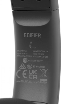 Гарнитура мониторные Edifier W820NB Plus серый беспроводные bluetooth оголовье - купить недорого с доставкой в интернет-магазине