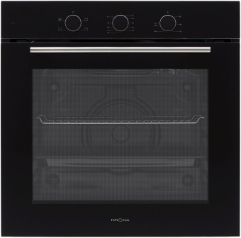 Духовой шкаф Электрический Krona ELEMENT 60 BL черный - купить недорого с доставкой в интернет-магазине