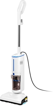 Пылесос паровой Kitfort КТ-5157-3 1000Вт белый/синий - купить недорого с доставкой в интернет-магазине