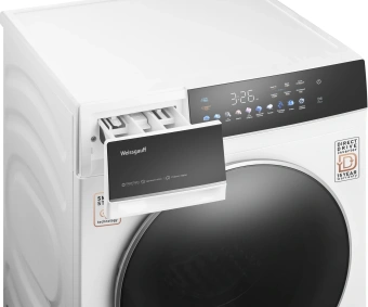 Стиральная машина Weissgauff WM 62210 Direct Drive Touch Inverter Steam класс: A+++ загр.фронтальная макс.:10.5кг белый - купить недорого с доставкой в интернет-магазине