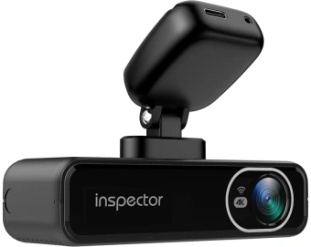 Видеорегистратор Inspector UHD-450 черный 8Mpix 2160x3840 2160p 155гр. Allwinner V536 - купить недорого с доставкой в интернет-магазине