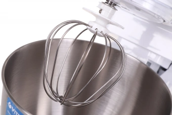 Миксер планетарный Vitek VT-1432 900Вт белый - купить недорого с доставкой в интернет-магазине