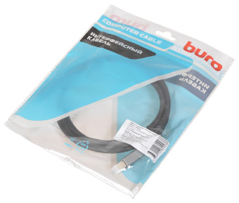 Кабель аудио-видео Buro V1.4 DisplayPort (m)/DisplayPort (m) 1.5м. позолоч.конт. черный (BHP-DPP-1.4-1.5G) - купить недорого с доставкой в интернет-магазине