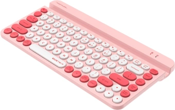 Клавиатура A4Tech FBK30 розовый USB беспроводная BT/Radio slim Multimedia (FBK30 RASPBERRY) - купить недорого с доставкой в интернет-магазине