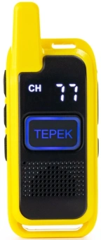 Рация Терек Спорт 199кан. до 3км сигн.Аналоговый желтый (СПОРТ ЖЕЛТЫЙ) - купить недорого с доставкой в интернет-магазине