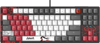 Клавиатура A4Tech Bloody S87 Naraka механическая черный/красный USB for gamer LED (S87 NARAKA) - купить недорого с доставкой в интернет-магазине