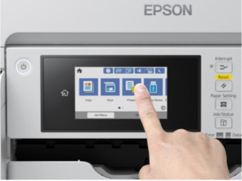 МФУ струйный Epson M15180 (C11CJ41408/407) A3+ - купить недорого с доставкой в интернет-магазине