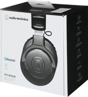 Наушники мониторные Audio-Technica ATH-M20XBT черный беспроводные bluetooth оголовье (80002893) - купить недорого с доставкой в интернет-магазине