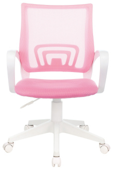 Кресло Бюрократ CH-W695NLT розовый TW-06A TW-13A сетка/ткань крестов. пластик пластик белый - купить недорого с доставкой в интернет-магазине